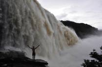 Salto El Sapo, em Canaima, no sul da Venezuela